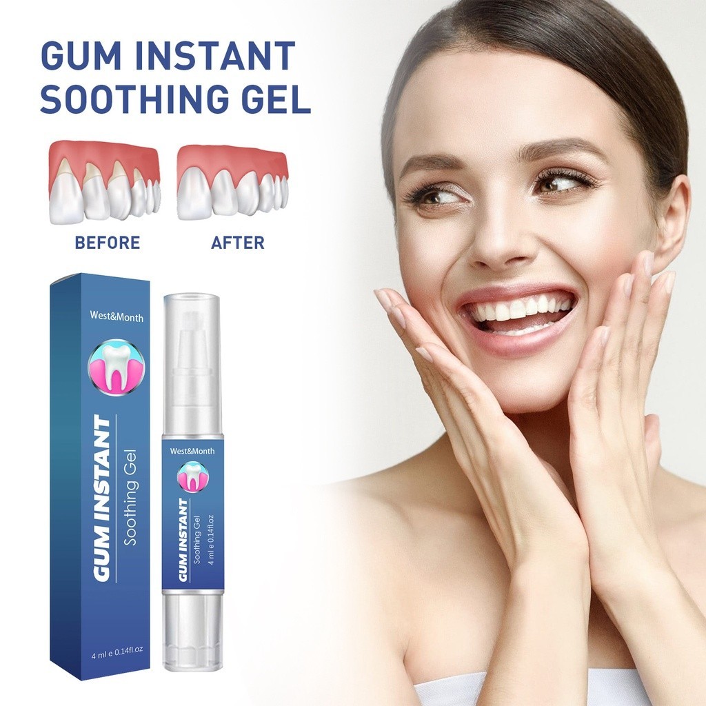 Gum Instant Soothing Gel เหงือกหดตัว Therapy การอักเสบ Treatment Gum Therapy Gel Intensive Stain Removal ฟันไวท์เทนนิ่ง Essence ปากกา