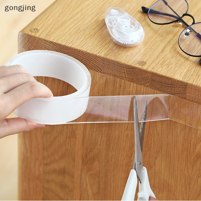 กง เทปใสล้างทําความสะอาดได้นํามาใช้ใหม่เทปสองด้านที่ถอดออกได้กาว
ไทย - รูปที่ 5