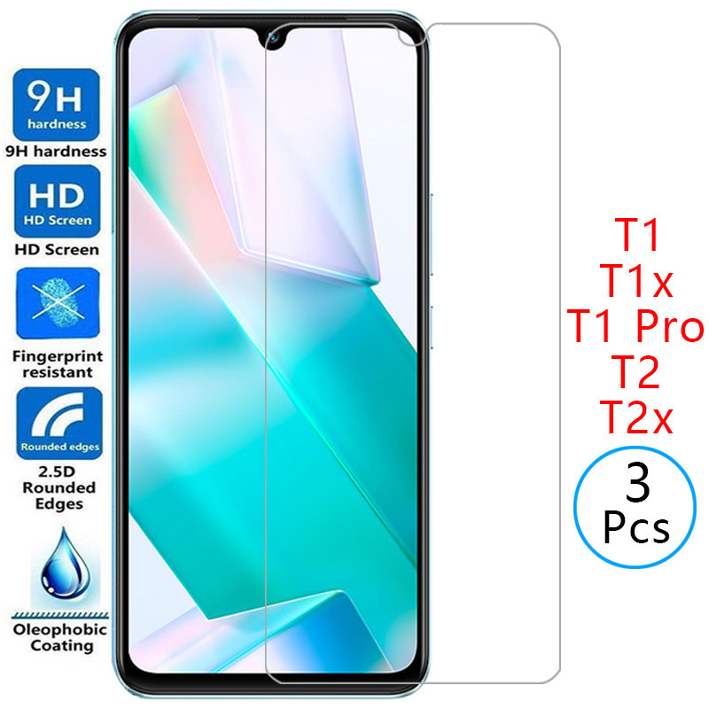 กระจกนิรภัยป้องกันสําหรับ vivo t1 pro t1x t2 t2x ป้องกันหน้าจอบน vivot1 5g vivot2 t 1 1x 2 x 2x 1t 2