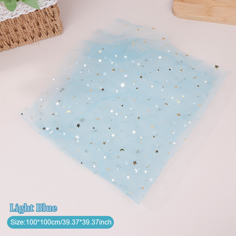 [maybeauty] ภาพถ่ายเล็บ Shoog Props ผ้ากอซเส้นด้ายดาวพื้นหลังการถ่ายภาพ Tulle รายการ Fotografia ฉากหลังวัสดุตกแต่ง {TH}