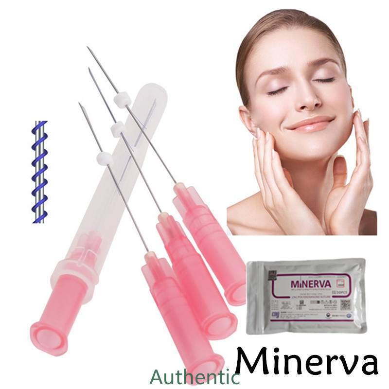 20 ชิ้น/เซ็ต PDO Mono Thread MIN ER VA Facial Wrinkle Removing 29G 38 มม.พร้อมสต็อก