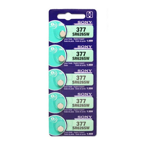 Sony แบตเตอรี่ปุ่มแท้ 100% แบตเตอรี่นาฬิกา 364 SR621SW • 377 SR626SW • 379 SR521SW • 399/395 SR927S/SW337 SR416SW 371 SR920