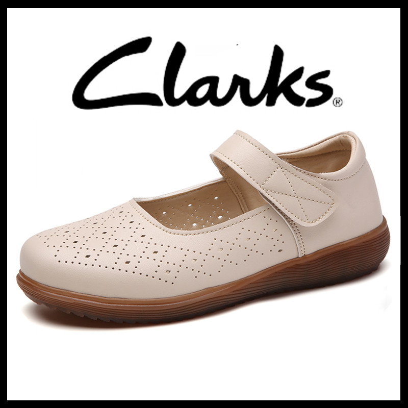 Ready STOCK รองเท้าผู้หญิง รองเท้าหนังลําลองผู้หญิง Clarks_ สุภาพสตรีรองเท้า Boat Shoes Flat Shoes ผ