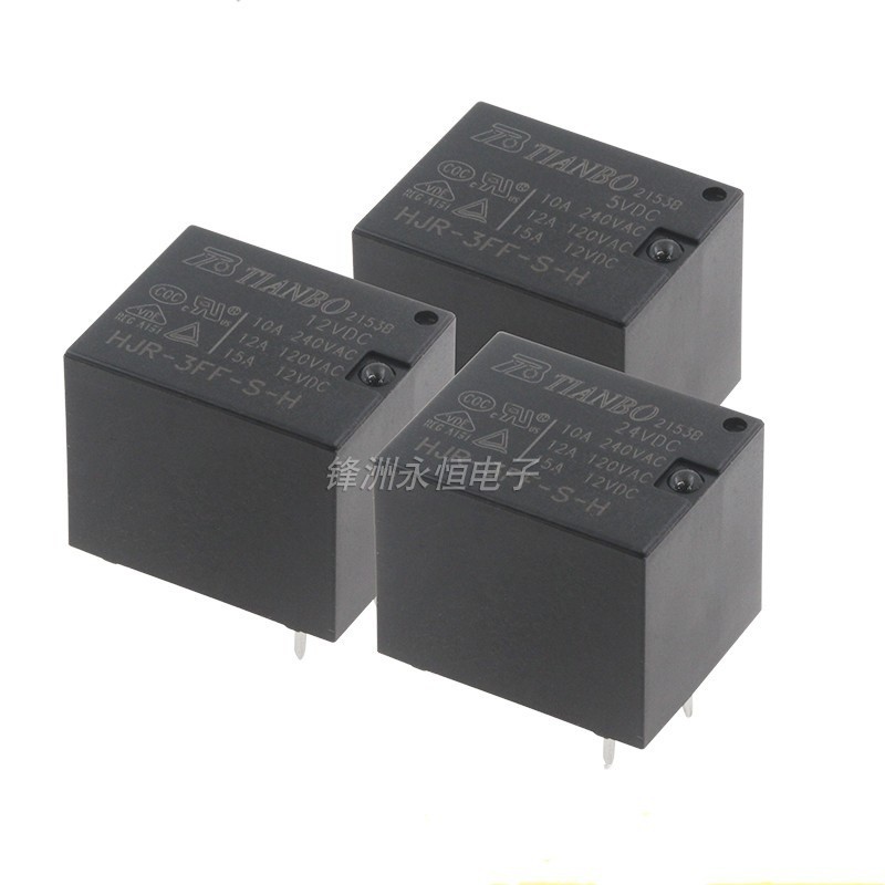 ✢Nova relé Originais 10pcs HJR-3FF-S-HF-48VCD HJR-3FF-S-HF-12VDC HJR-3FF-S-H-24V HJR-3FF-S-H-DC12V H
