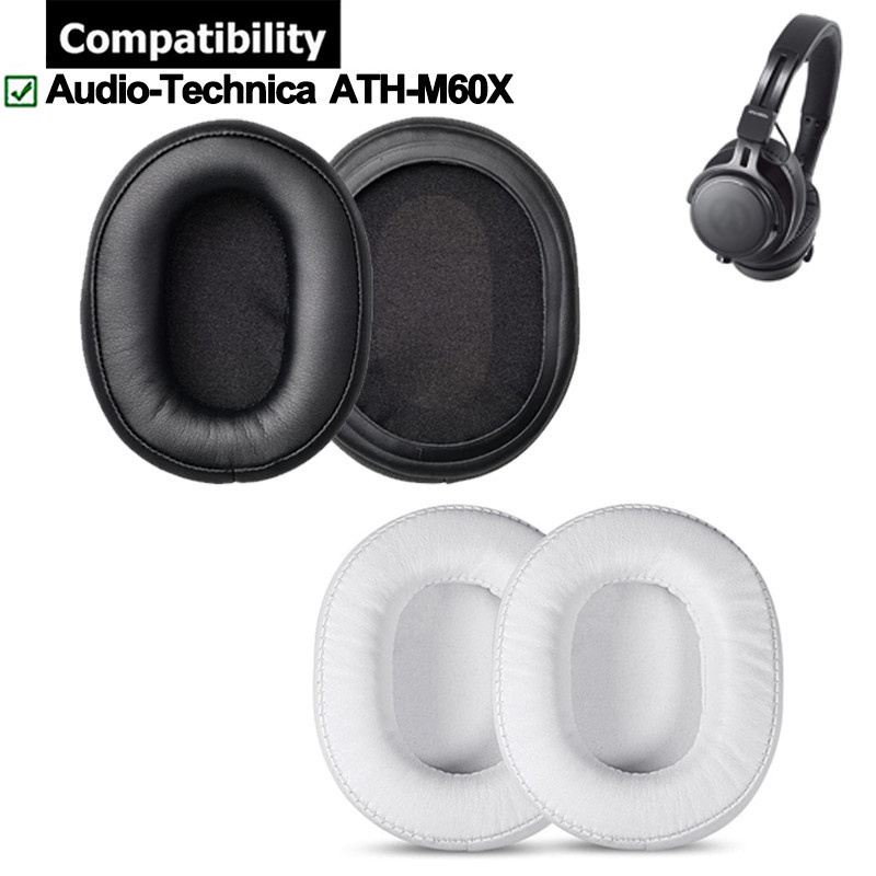 แผ่นรองฟองน้ําหูฟัง สําหรับ Audio-Technica ATH-M60X
