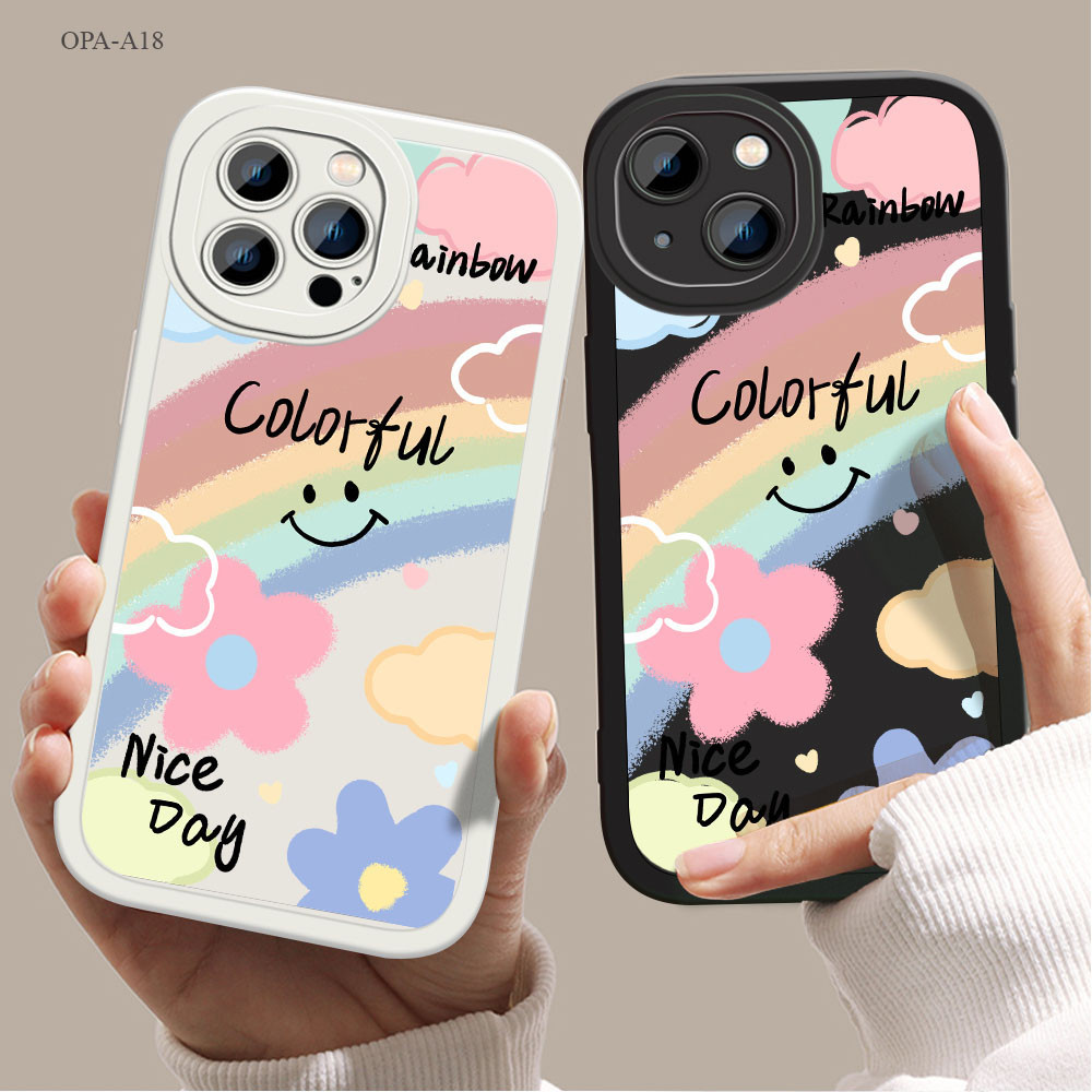 เคส For OPPO A38 A18 A5S A12 A9 A31 A3S A53 A15 A15S F9 A79 A78 A58 A16 A93 A57 A77S A17 A54 A95 A94 2020 2022 4G 5G DY