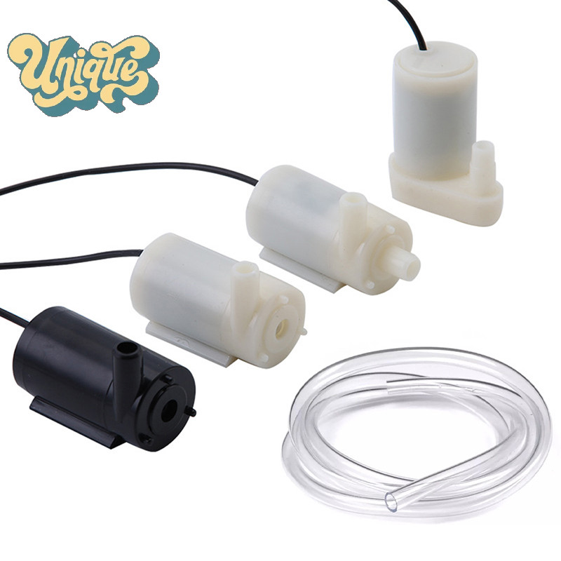 (ไม่ซ้ําใคร) USB 5V ปั๊มมอเตอร์ไร้แปรงเสียงรบกวนต่ํา ปั๊มน้ําใต้น้ําขนาดเล็ก ใหม่