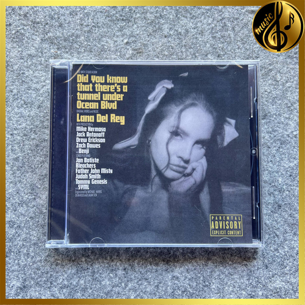 Lana Del Rey Did You Know That Under Ocean Blvd CD Album [ปิดผนึก] ใหม่เอี่ยม