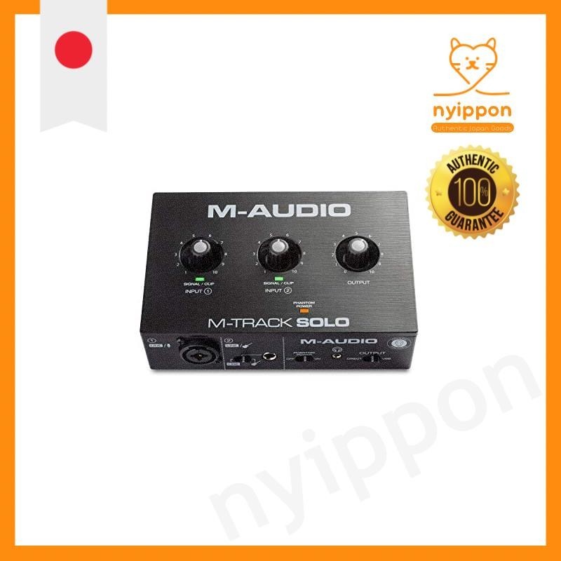 M-Audio USB audio interface with music production software for Mac and Windows, playback, live strea