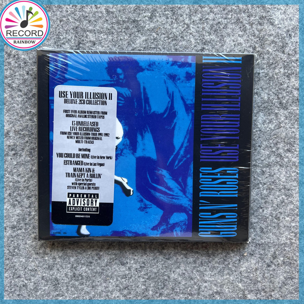 Guns N Roses ใช้อัลบั้ม 2CD ของคุณ [ปิดผนึก] ใหม่เอี่ยม
