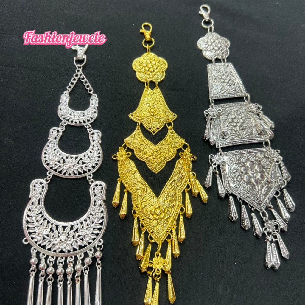 Fashion jewelry ตัวห้อยแต่งเข็มขัดล้านนา ตุ้งติ้งห้อยเข็มขัด เครื่องประดับชุดไทยล้านนา พร้อมส่ง