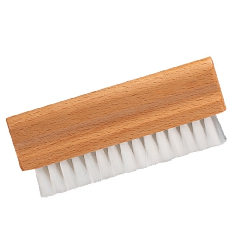 WU Superior Velvets แปรงทําความสะอาดป้องกันไฟฟ้าสถิตสําหรับไวนิลบันทึก Care พร้อมที่จับตามหลักสรีรศา