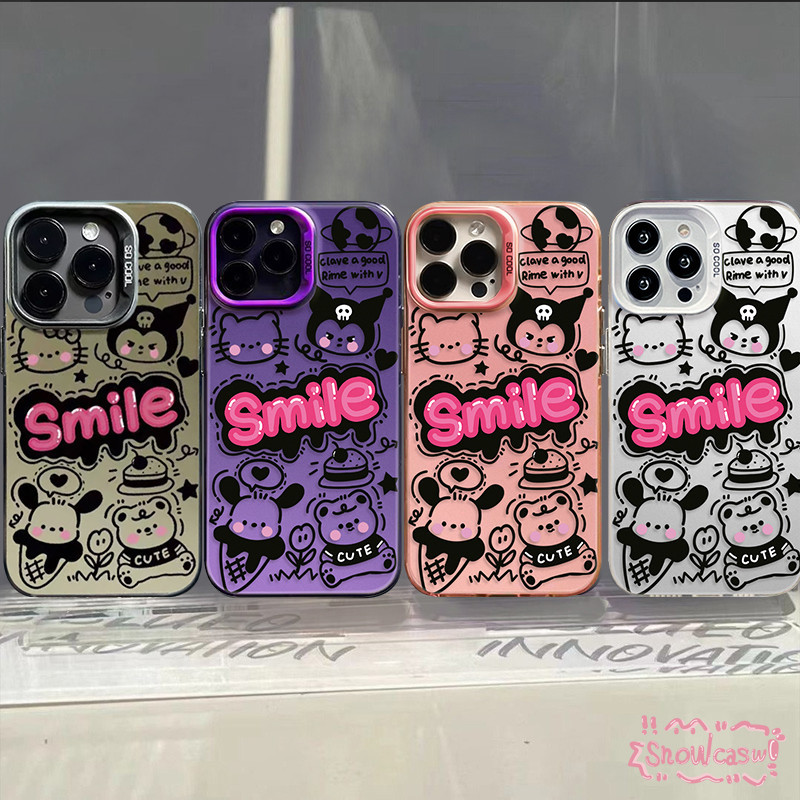 แมวคุโรมิสุดน่ารัก นุ่มนิ่ม เคสOPPO A15 A17 A18 A38 A16 A12 A5s A57 A55 A3s A58 A78 A17K A54 A31 A77 A76 A74 A7 A53