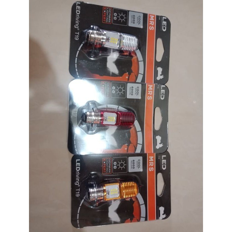 MATA [ DELSER MOTOR ] H6 12V DC LED MAIN LIGHT BULB สําหรับ AUTOMATIC MOTORCYCLE WHITE 12 EYES SUPER