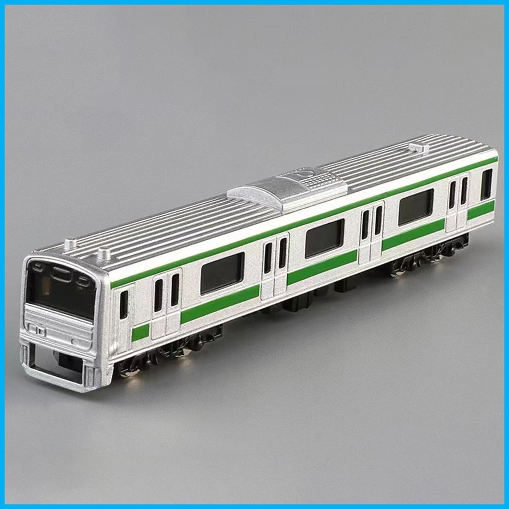 รถไฟรุ่นสําหรับเด็กรถไฟการศึกษาของเล่นญี่ปุ่น Shinkansen รถไฟจําลองรุ่นเด็กสูง hjuth