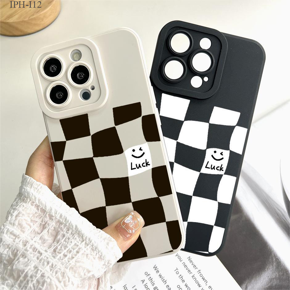 IPhone 16 15 14 13 12 11 8 7 X XS XR SE Plus Pro Max 2020 2022 เข้ากันได้ เคสไอโฟน สำหรับ Square เคส เคสโทรศัพท์