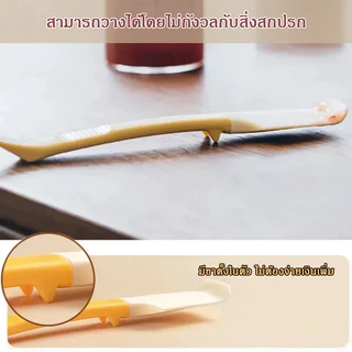 Featured ไม้พายซิลิโคน แบบยืดหยุ่น ทนความร้อน ไม่ติดเนย สําหรับทําเบเกอรี่ 1 ชิ้น