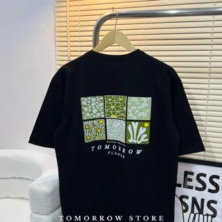 TOMORROW- เสื้อOVERSIZE/C20 รุ่น T-4016 NATURE FOR EVER TOMORROW FLOWER