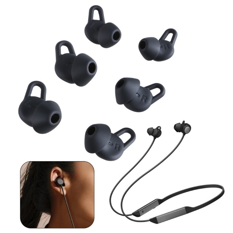 TREA 1 ชุดซิลิโคนนุ่มหูฟังเคล็ดลับหูฟังสําหรับ Freelace pro2 หูฟัง Immersive Auditory สําหรับเพลงและกีฬา
