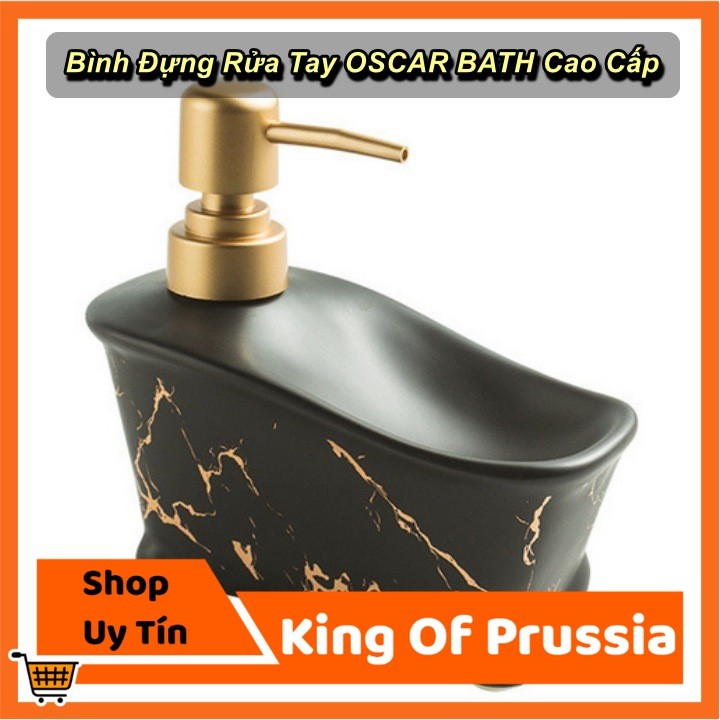 [HCM] - เครื่องจ่ายเจลอาบน้ําแชมพูล้างมือ OSCAR BATH ระดับพรีเมียม - King Of Prussia