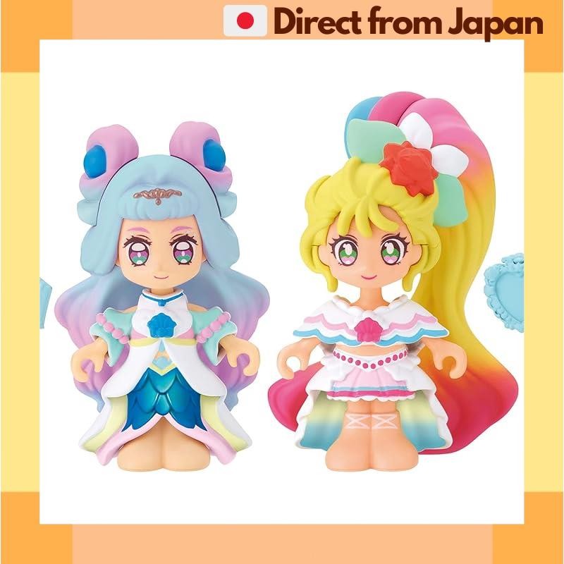 [BANDAI][จัดส่งญี่ปุ่น] Bandai Tropical~Ju! Precure Precode Doll Excellen Tropical Style Set
