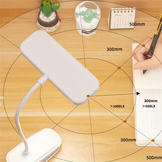 LUMi โคมไฟ LED แบบคลิป หมุนได้ 360 องศา สำหรับหอพัก ห้องนอน และการอ่านบนโต๊ะ