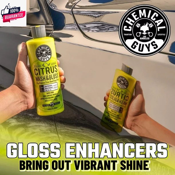 แชมพูล้างรถ - CG Citrus Wash & Gloss ขวดแ่ง