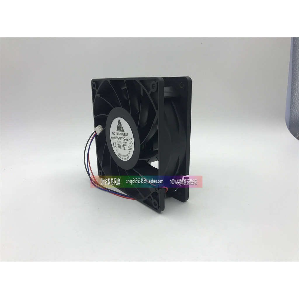 Original Delta PFB1224EHE 12 ซม.12038 24V 1.08A High Wind รูปที่ 2