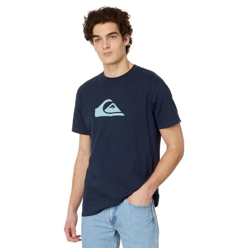 Quiksilver Mens Top T-shirt 100% Cotton Short Sleeved Top