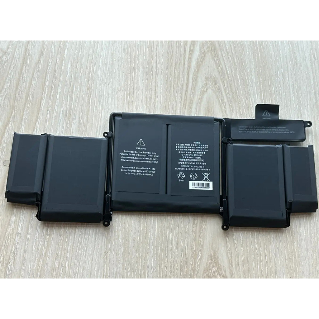 A1502 2015 Battery A1582 For Apple MacBook Pro 13" Retina A1502 With Tools ME865 ME864 020-00010 11.