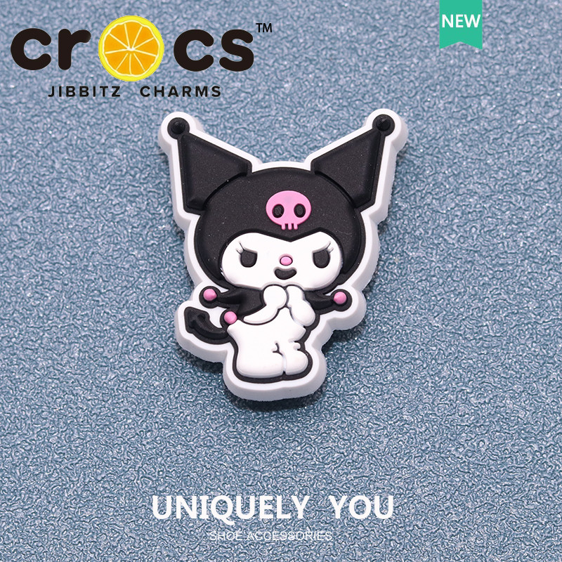 jibbitz cross charm hello Kitty Kuromi Cinnamon Dog การ์ตูนสุดน่ารัก อุปกรณ์เสริมรองเท้า จิ๊บบิท ตัวติดรองเท้า cross