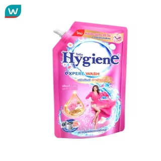 Hygiene ไฮยีน ผลิตภัณฑ์ซักผ้าสูตรเข้มข้น เอ็กซ์เพิร์ท วอช เลิฟลี่ บลูม ถุงเติม 600 มล.