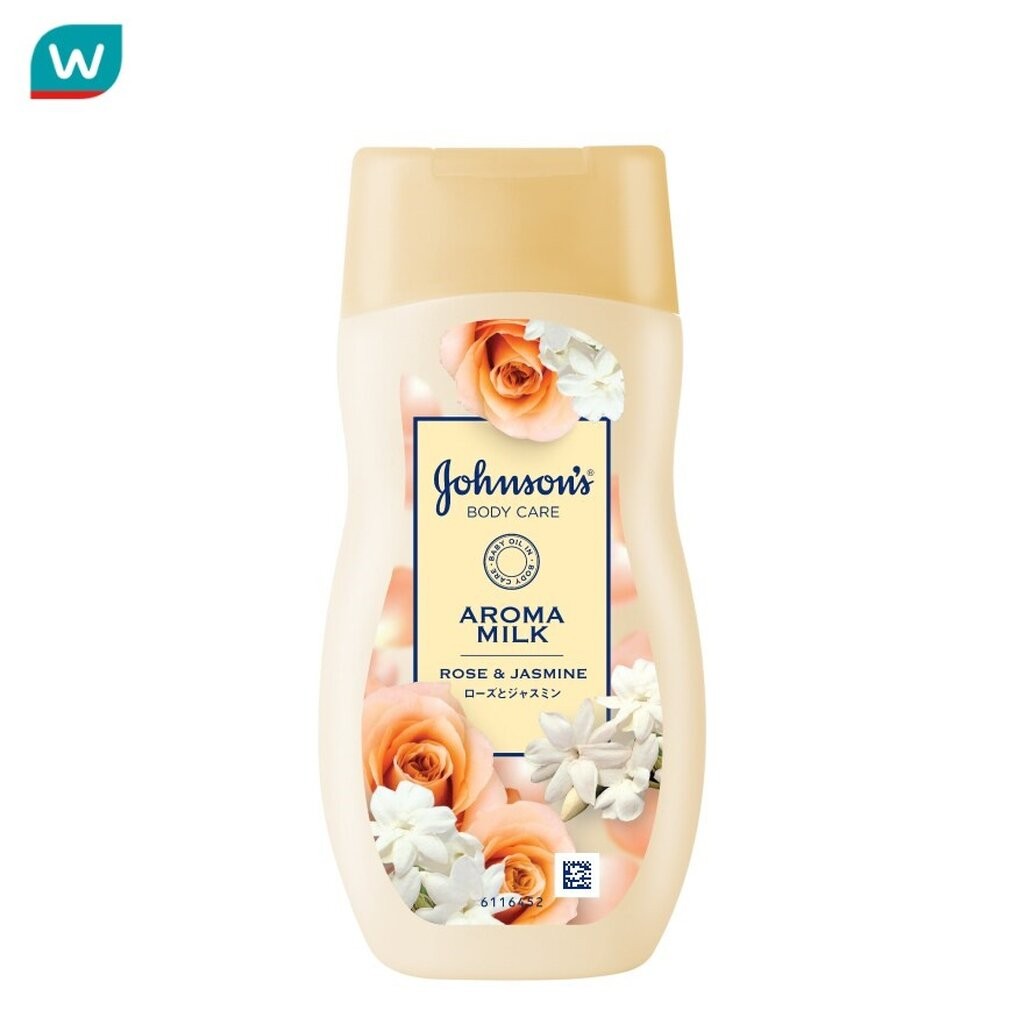 Johnson's จอห์นสัน บอดี้ แคร์ อโรม่า มิลค์ โรส แอนด์ จัสมิน 200 มล.