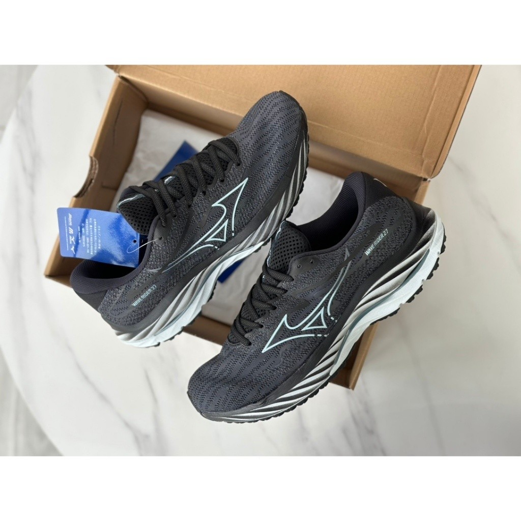 ใหม่ MZ /wave Rider รุ่น27th enerzy WAVE CUSHIONING รองเท้าวิ่งผู้ชาย CSE2