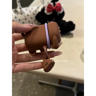 Lusi เคสหูฟังสําหรับ AirPods 4 [2024] AirPods Pro2 Pro 1 2 3 Apple หูฟังไร้สายชุดหูฟัง Protector พร้อมเชือกเส้นเล็ก