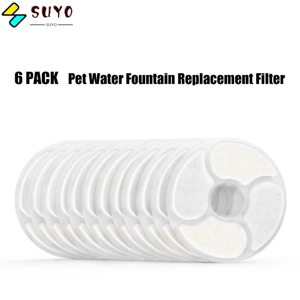 Suyo Fountain Replacement Filter Drinking Catit Hot Dog Water