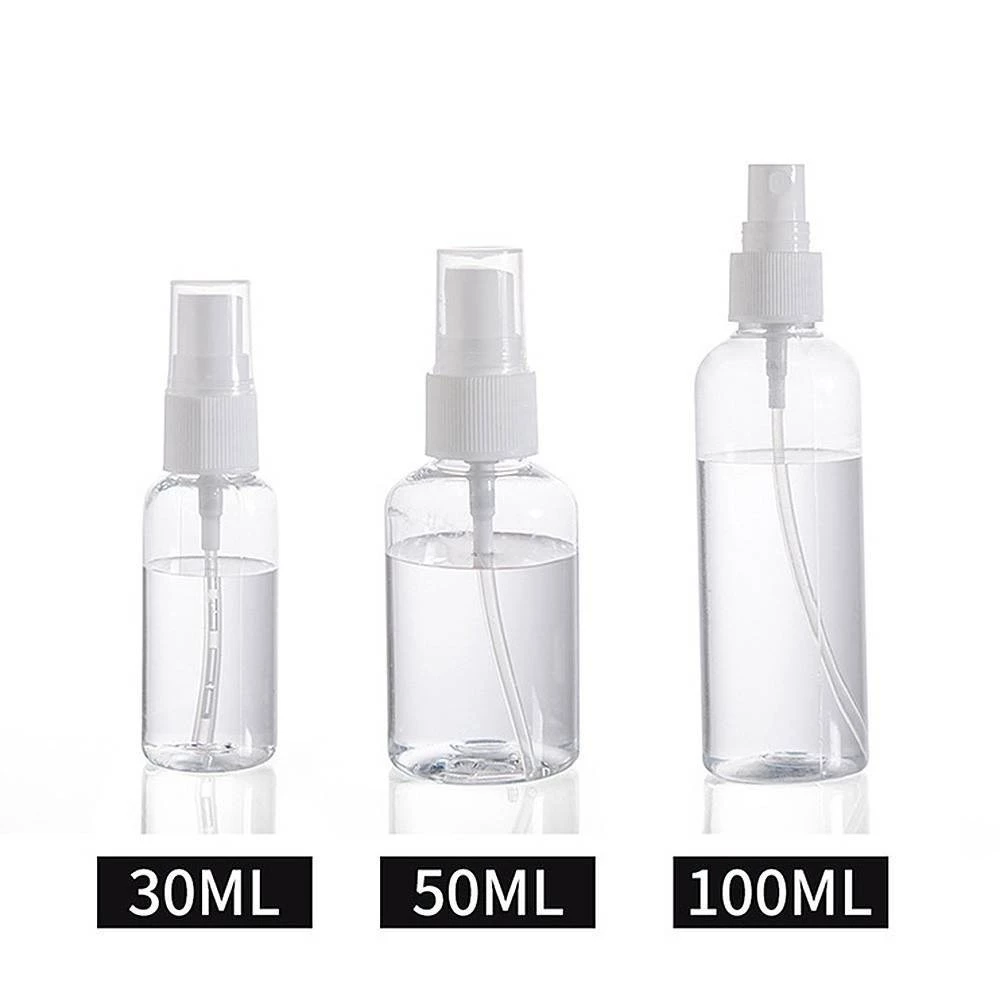 ราคาขายส่ง ขวดสเปรย์ 30ml 50ml  100ml ขวดสเปรย์แอลกอฮอล์ เดินทางแบบพกพาG2743 thumbnail 8