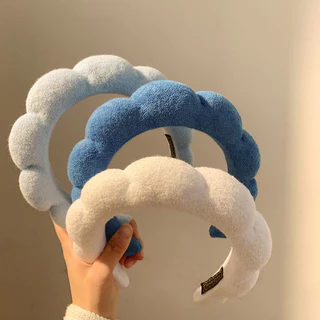 แฟชั่นเกาหลีฟองน้ําสูงนุ่ม Cloud Mass Headwear Hairbands เครื่องประดับผม