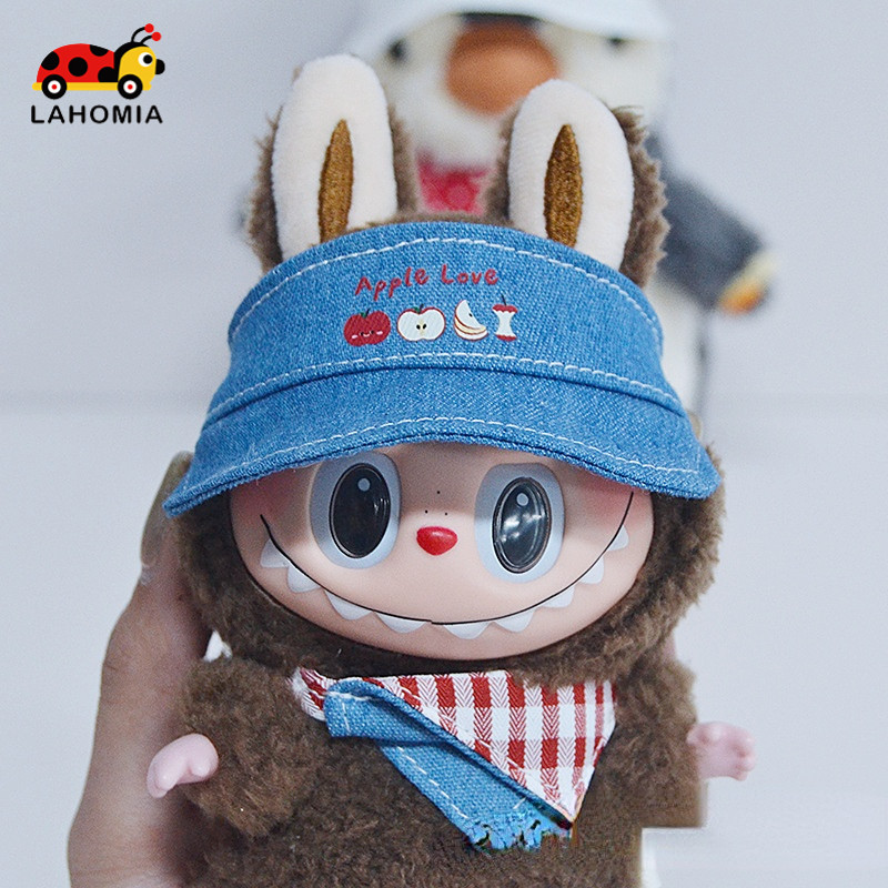 Lahomia ชุด 17 ซม. labubu Handmade ดสร้อยข้อมือลูกปัดสามสีสําหรับ