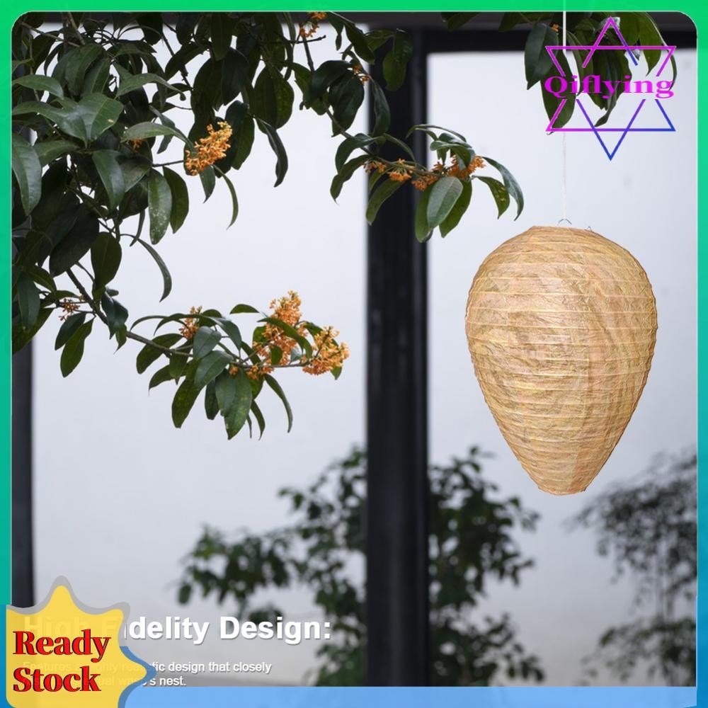 Wasp Nest Decoy กันน้ํา Repellent Hornets ปลอดภัยกับดักปลอม Hornets Fly Catcher