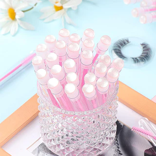 นํามาใช้ใหม่คิ้วแปรงหลอดขนตาแปรงคิ้วแปรงด้วยขนตาเรซิ่นเจาะสําหรับต่อขนตา