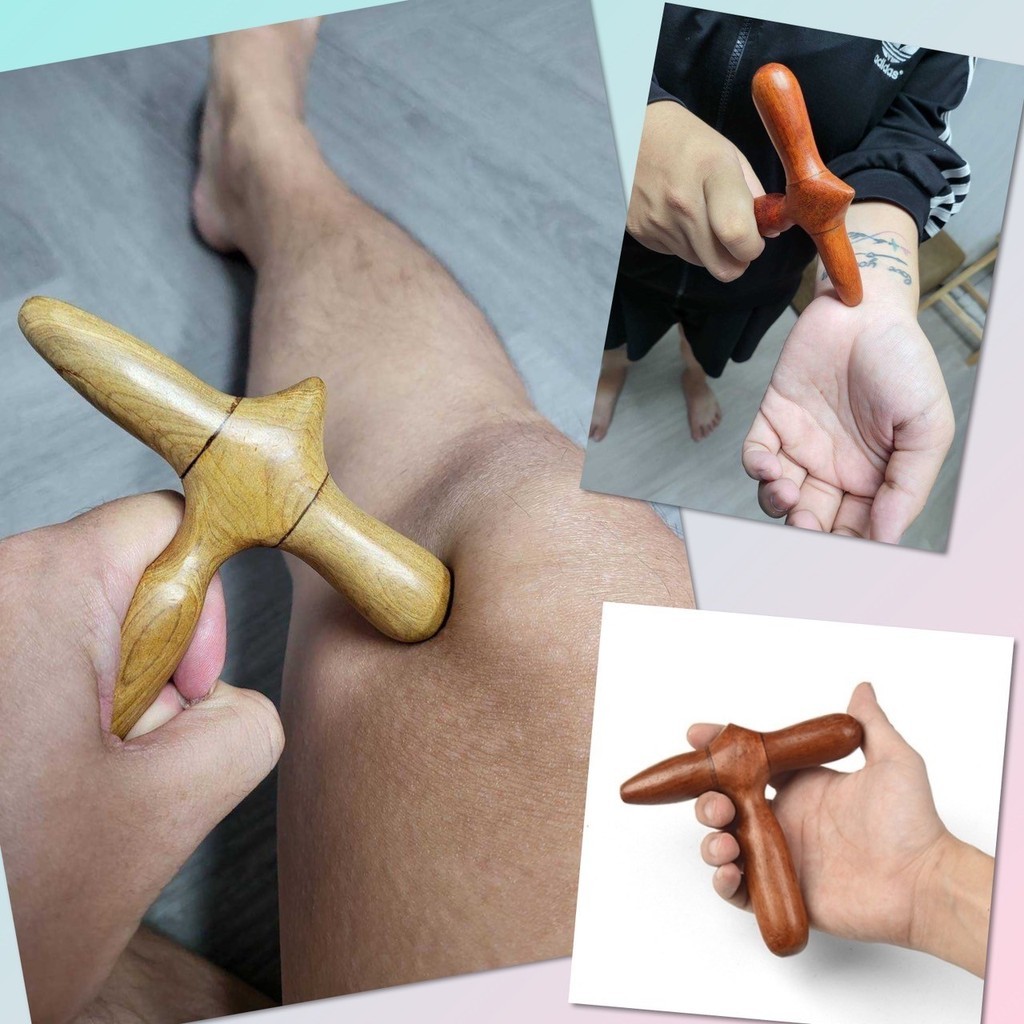 💢 ไม้นวด ทรงค้อน กดจุด ไม้นวดเท้า ฝ่าเท้า ไม้กดจุด นวด คอ บ่า ไหล่ มือ แก้ปวดเมื่อย สปา กัวซา คลายกล้ามเนื้อ ไม้แท้ 💢 - รูปที่ 5