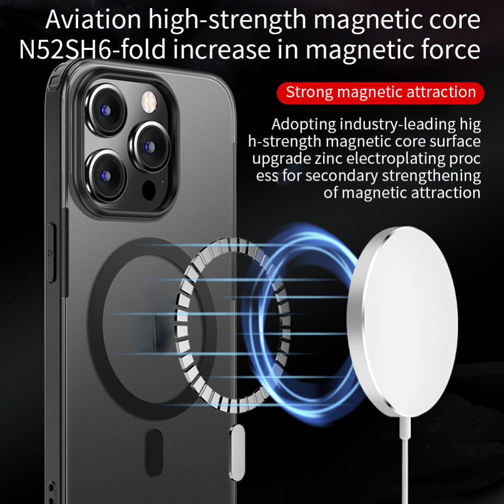 INOVAGEN สําหรับโทรศัพท์ 17 Pro Max/17 Pro/17 Air/17 เคสโทรศัพท์แม่เหล็ก,ShockProof Soft เคสโทรศัพท์สําหรับโทรศัพท์ 17 - รูปที่ 4