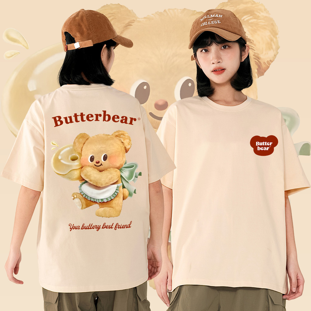 (พร้อมส่ง)เสื้อ erbear er bear T-shirt ผ้าCotton 100% ใส่ได้ ทั้ง ชาย ใส่สบาย ไม่หด ไม่ย้Size S-5XL