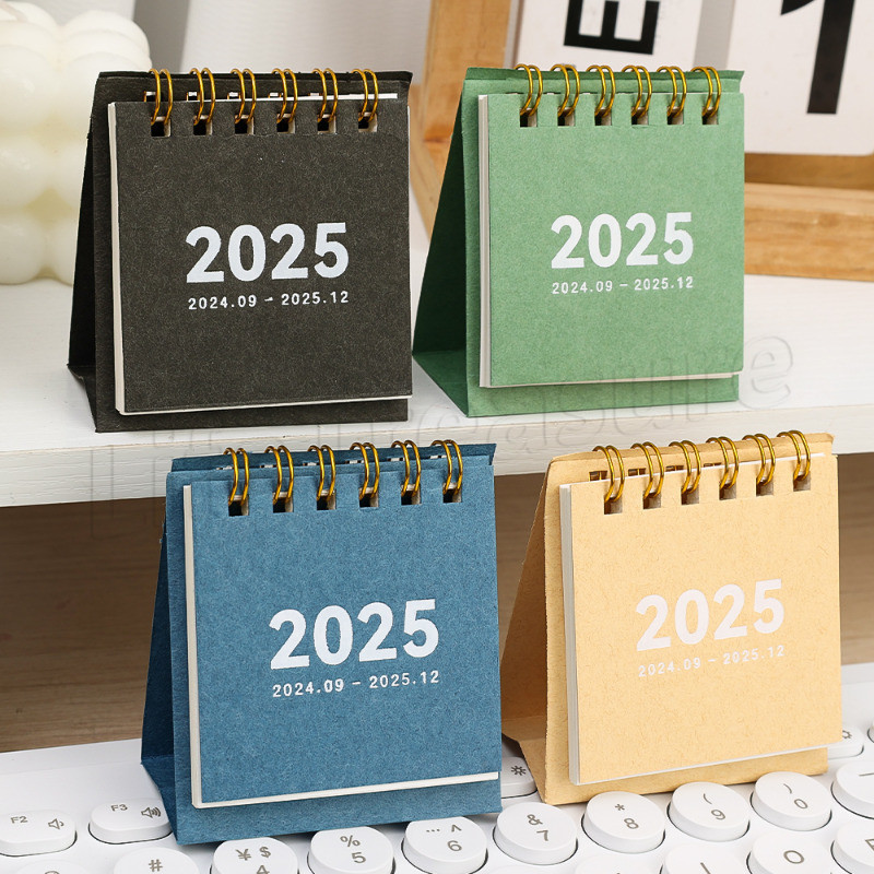 [ ที่โดดเด่น ] 2025 ปฏิทินตั้งโต๊ะ Mini Flip Page - เครื่องประดับตั้งโต๊ะ - เครื่องเขียนโรงเรียนสํานักงาน - ปฏิทินกระดาษเขียนได้ - สมุดจดบันทึกแบบพกพา - สมุดพกพานักเรียน