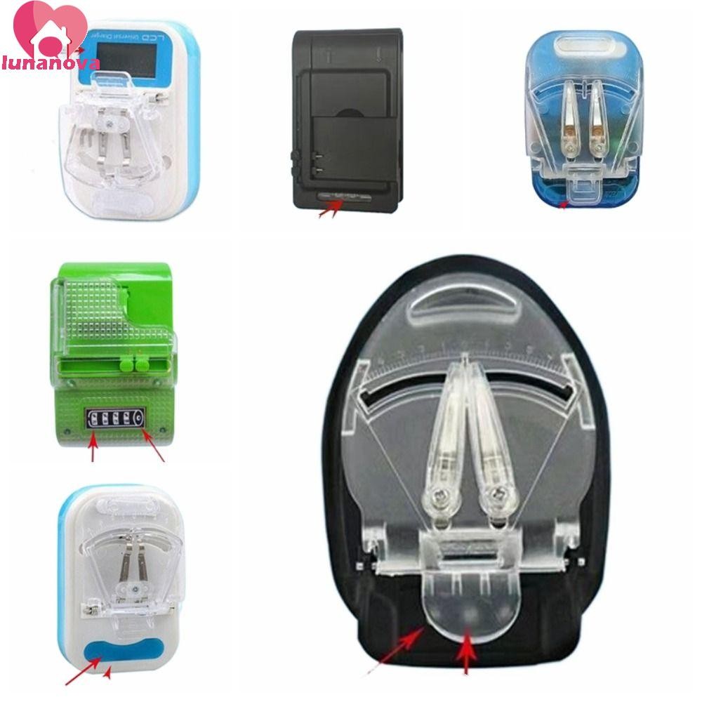 เครื่องชาร์จแบตเตอรี่อเนกประสงค์ LUNANOVA, อะแดปเตอร์ชาร์จจอแสดงผล LCD เครื่องชาร์จแบตเตอรี่มือถือ, ปลั๊ก US ประเภทสากลกล้องดิจิตอลสากลคุณภาพสูง
