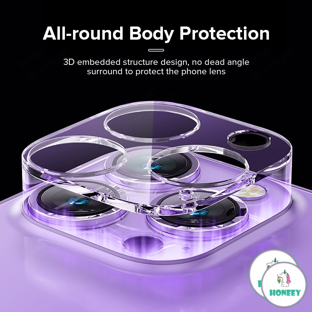 ฟิล์มกระจกนิรภัย กันรอยเลนส์กล้องด้านหลัง สำหรับ IPhone 11 Case 7Plus 8Plus XR 13 12 Pro Max