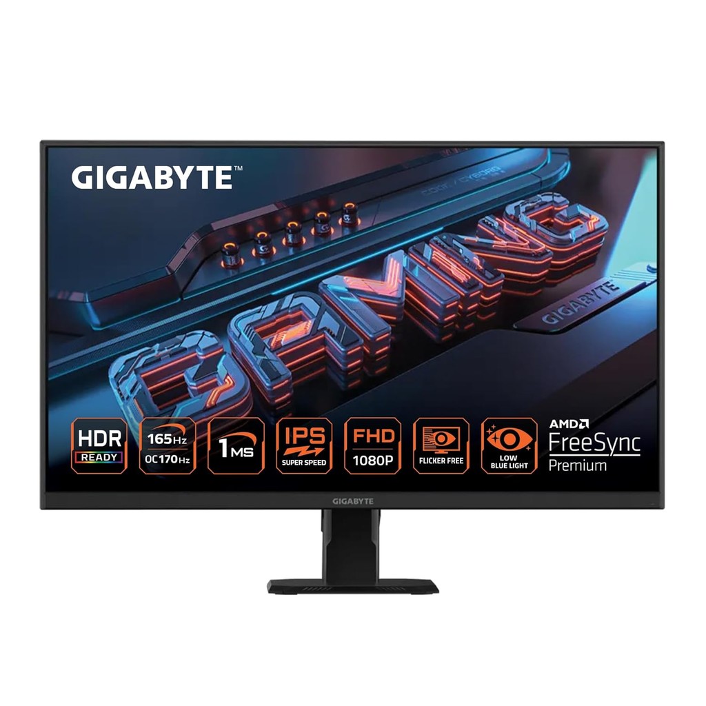 GIGABYTE Gaming Monitor 27" GS27FA IPS 180Hz 1ms FreeSync FHD (MNL-002106)