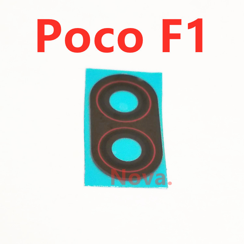 เลนส์กล้องสําหรับ Xiaomi Poco F1 / Pocophone F1 โทรศัพท์มือถือเปลี่ยนอะไหล่ซ่อม