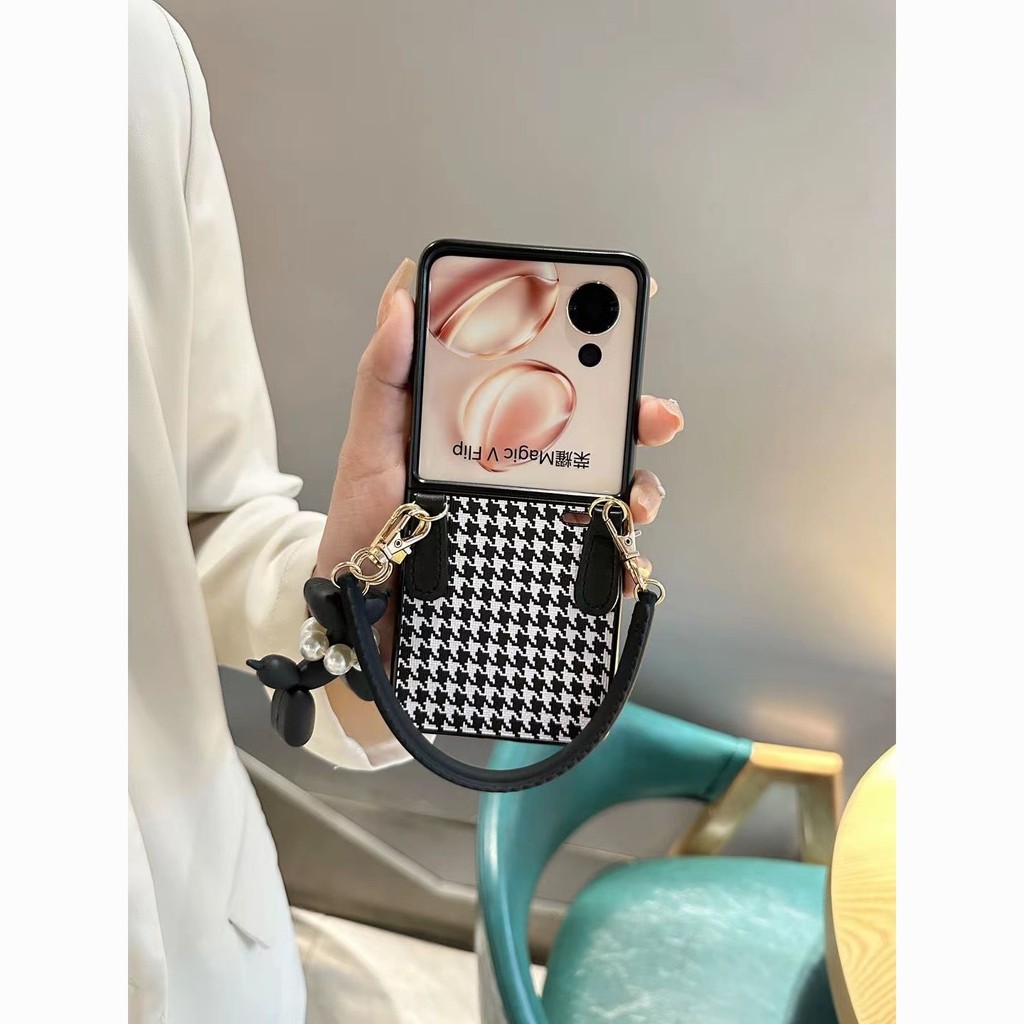 Thousand Bird Grid Case สําหรับ Xiaomi MIX Flip 5G Galaxy Z Flip6 Flip5 Flip4 Cover